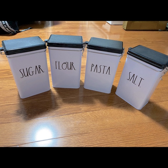 Rae Dunn Metal Canisters 🔥 - Picture 1 of 7